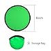 Coopay 30 Pieces Foldable Flying Disc/Fan with Bag Folding Pocket Toy Set Frisbees for Kids Fun Birthday Party Favors Summer Outdoor Activity Game, 5 Colors