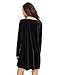 OEUVRE Women's Floral Long Sleeve Tunic Shift Knee Length Spring Dress