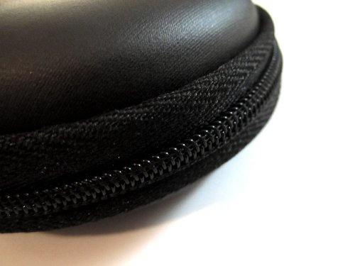 Black Carrying Case for Bose IE2 MIE2 MIE2I SIE2 SIE2I IE1 MIE1 In-Ear Headphones Mobile In-Ear Headset Stereo Wired Sport Bag Holder Pouch Hold Box Pocket Size Hard Hold Protection Protect Save - Thumbnail 2