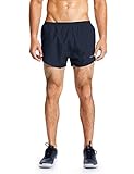 Baleaf Men's Quick-Dry Lightweight Pace Running Shorts Navy Size L