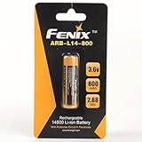 Fenix ARB-L14-800 3.6V 800mAh 14500LM Rechargeable Li-ion Battery - 2 Pack