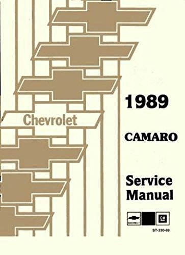 1989 CAMARO 2 VOL. SET FACTORY REPAIR SHOP & SERVICE MANUAL - INCLUDES; Standard Camaro, Sport Coupe, LT, RS, Z28, IROC-Z, Convertible - CHEVROLET 89