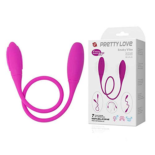 Flashlight Toy Snaky Co-Vibe 7 Function Super Strong Vibration Silicone USB Rechargeable Bullet Vibrato Couple1vibration Equipment