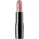 ARTDECO Perfect Color Lipstick - Fading Rose - Glide-On Lipstick with Rich Color & Plumping Effect - Creamy, Pearly Finish - Hyaluronic Acid - Long Lasting - Lip Plumper - Lip Care - Makeup - 0.14 Oz