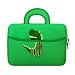 MoKo 7-8 Inch Kid Sleeve for Amazon Tablet, Neoprene Case Bag Fits Fire HD 8, Fire 7 Tablet, Fire 7 Kids Edition 2019/2017, Kindle E-Reader, Kindle Oasis 2017, Boogie Board Jot 8.5 - Dinosaur Green primary