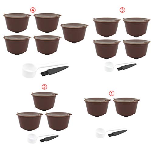 NOWON Nachfüllbare Kaffeekapseln Wiederverwendbare Kaffeepads für Nescafe Dolce Gusto – Bild 7
