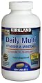 Kirkland Signature Daily Multi Vitamins & Minerals Tablets, 500-Count Bottle (Pack of 2 Bottles)