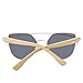 WISH CLUB Bamboo Wood Polarized Cat Eye Sunglasses for Women and Men（Pink）