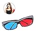 Gaiatop 3D Glasses, 3D Vision Ultimate Anaglyph Red and Blue Lens 3D Movies Glasses Made to Fit Over Prescription Glasses for Kids and Adultsthumb 4
