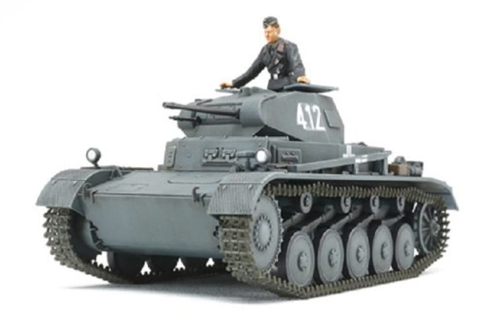Tamiya 300032570-1:48 WWII German tank II, version A,B,C F.C.