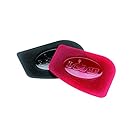 Lodge SCRAPERPK Durable Pan Scrapers, Red and Black, 2-Pack