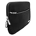 8 Inch Tablet Sleeve Case, Armor Wear Portable Padded Neoprene Zipper Carrying Sleeve Case Bag with Accessory Pocket for iPad Mini/2/3,Andorid 7 - 8 inch Tablet Device