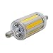 R7S 78mm COB LED Bulbs - Warm White 3000K - 8W / 500LM - Not Dimmable - AC85-265V - J Type Double Ended 70W R7S J78 Halogen Bulb Replacement (Pack of 4)