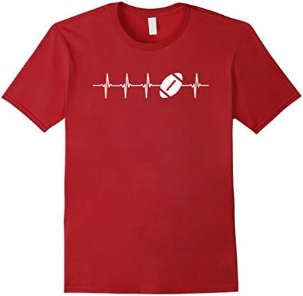 Mens American Football Shirt 2XL Cranberry