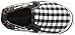 Robeez Liam Soft Sole Crib Shoe (Infant), Black/White, 0-6 Months M US