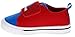Spider-Man Toddler Boys' Canvas Casual Blue Red Shoe with Velcro Flap Close