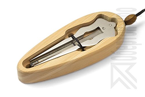 Oberton Pro "Sinara" Jaw Harp - Deep sound mouth instrument with rich, colorful sound