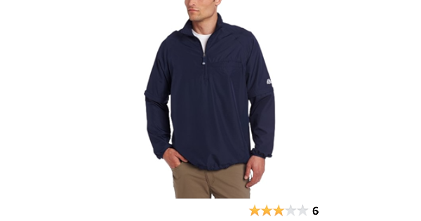 majestic umpire jacket black