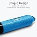 DOFLY Mini 3400mAh Power Bank, Compact Portable Phone Charger External Battery with Keychain Micro USB Cable for Mobile Phones, MP3 Players, Tablets and Other USB Mobile Digital Devices(Blue)