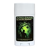 Jungleman All-Natural Deodorant, Unscented - 3.0 Ounce Stick