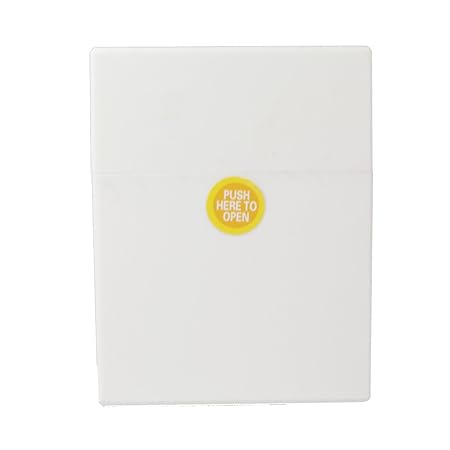 Zigarettenbox Kunststoff mit Rubber (seidige) Oberfläche Zigarettenetui BIG PACK BOX für ca. 25 Zigaretten mit Push Open Funk