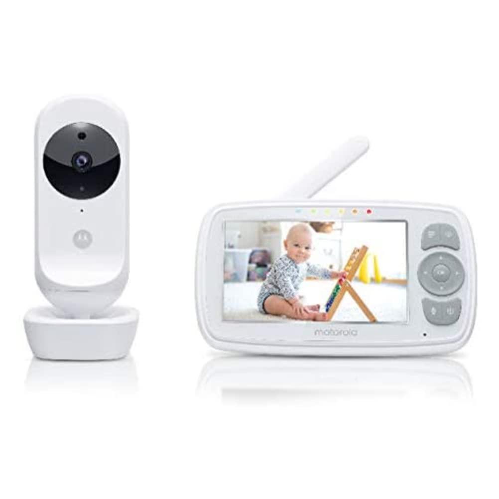 Motorola Nursery Baby Video Monitor, White, 2 Count (Pack of 1)