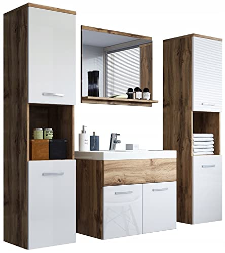 Conjunto-de-Muebles-de-bano-Montreal-XL-Juego-de-Muebles-de-bano-Lavabo-Incluido-Distintos-Colores-Blanco-Brillo