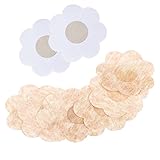 10 x Nipple Pasties Nippleless Cover & 10 x Bra Lift Tape Adhesive Disposable