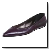 Purple Shoes For Women Women's Georgina Goodman Eva Leather Flat in Purple