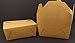 Take Out Containers Easy Fold & Close (Pack of 40) Box #4 Kraft Paper with Poly-coated Inside To-go Containers [110oz - 7.8” x 5.5” x 3.5”]