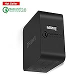 CHUWI Quick Charge 3.0 Wall Charger, Hi-Charge Universal USB Home Travel Charger Adapter for iPhoneX/8/7/6s/Plus, iPad Pro/Air/mini, GalaxyS8/S7/S6/Edge, Note 5/4, LG, Nexus, HTC and More