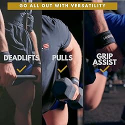 Hustle Lifting Straps Gym Wrist Wraps - The Best