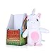 Woodyotime Moving and Talking Unicorn Toys Repeats What You Say Interactive Plush Toys for Boys and Girls Perfect X'Mas and Birthday Present (White)