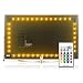 WENICE LED Strip Lights 50/55/60 inch TV 4/Four Sides, tv Backlight USB Powered Multi Color Changed RGB Tape 50" to 60" Flat Screen HDTV LCD 24keys Remote Controller