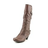 Baretraps Tanelle Womens Faux Leather Fashion Mid-Calf Boots