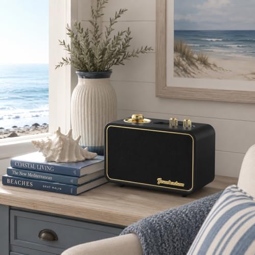 Retro Bluetooth Speaker Black