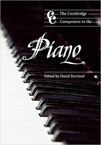 Camb Companion To The Piano Cambridge Companions To Music Rowland David 9780521479868 Amazon Com Books