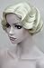 StrongBeauty Vintage Marilyn Monroe Cosplay Wig Short Wavy Flapper Wig