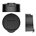 Glink Wide Mouth Flip Sport Lid/Cap, Fits Hydro Flask Wide Mouth Water Bottle - Black