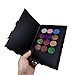 Allwon Magnetic Palette Unicorn Empty Makeup Palette with 30Pcs Adhesive Empty Palette Metal Stickers for Eyeshadow Lipstick Blush Powder (Zebra)