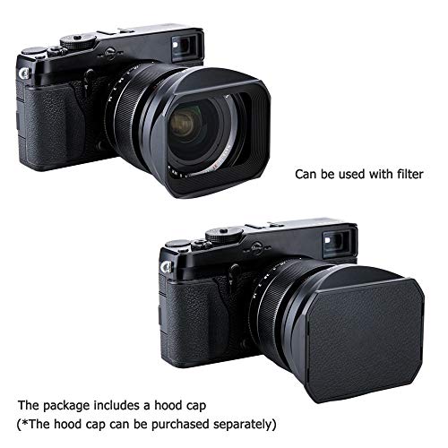JJC Dedicated Metal Lens Hood for Fuji Fujifilm Fujinon Lens XF