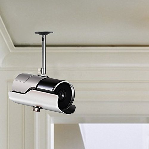 Security Wall Mount, Spessn Aluminum Adjustable Indoor/Outdoor Security Camera Wall/Celling Bracket Stand for Arlo, Arlo Pro, Arlo Pro 2, CCTV Camera Rotary Surveillance Installation Holder
