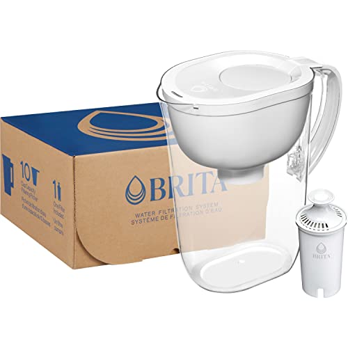 Brita Large Water Filter Pitcher for Tap and Drinking Water with