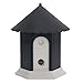 Super Ultrasonic Outdoor Bark Control,Silence Dog Trainer Looks Like Birdhouse (Black)