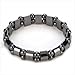 Set Of 10 Hematite Black Pearl Bracelet Hematite Metal Magnetic Therapy Bracelets for Arthritis Pain Releif and Sports Related