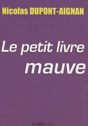 Le  petit livre mauve