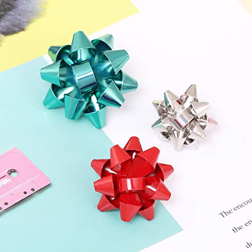 YEYA Christmas Brooch Pin Set Holiday Pin Set Xmas Jingle Bells Bow Pin Party Favor Best Gift Women Girls (Style:F)