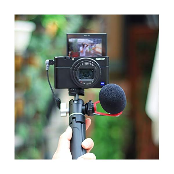 Stativkamera Kompatibel mit Canon / ZV1 für Sony/Nikon DSLR, ausziehbare Stativkamera Camcorder Stativ Einbeinstativ, 1… – Bild 6