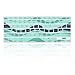 TOP CASE Wave Series Silicone Keyboard Cover Skin Compatible with MacBook 13