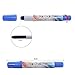 Hair Chalk Pens Set of 8 Colors -Safe for Hair & Skin, Comb, Beads, Hair Beading Tool for Braids - Add Flair of Colorful Streaks to Your Hair (Plain Colors) (Plain Colors)